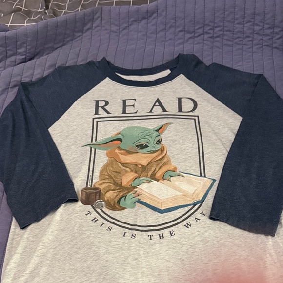 Grogu Read Tee - Picture 1 of 3